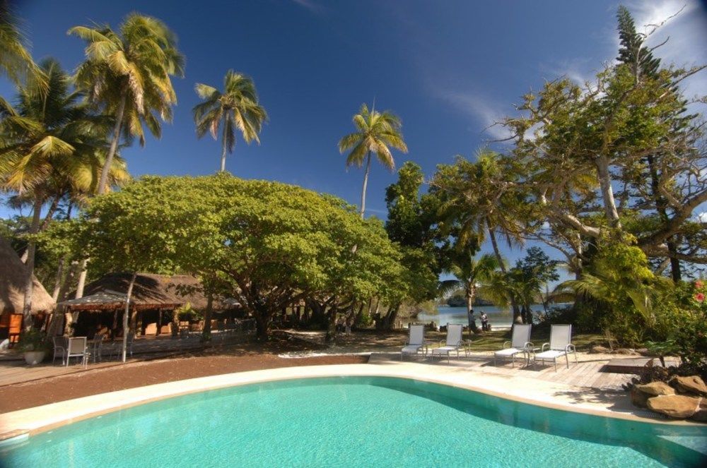 Oure Lodge Beach Resort Kuto Exteriör bild